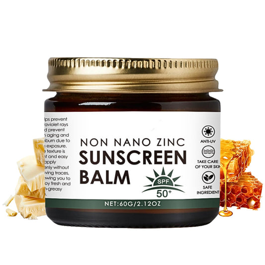 Lumiter Beef Tallow Sunscreen SPF 50+, Deeply Nourishing Organic Sun Cream, Grass Fed Beef Tallow Skin Care, Tallow Unscented Suncream SPF 50, 60g