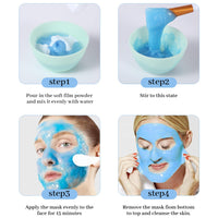 Jelly Face Mask Kit, Peel Off Powder 650g Jelly Face Mask Set Moisturizing and Hydrating Repair and Smooth Skin Care for Home Salon Spa Kit (HYALURONIC ACID)