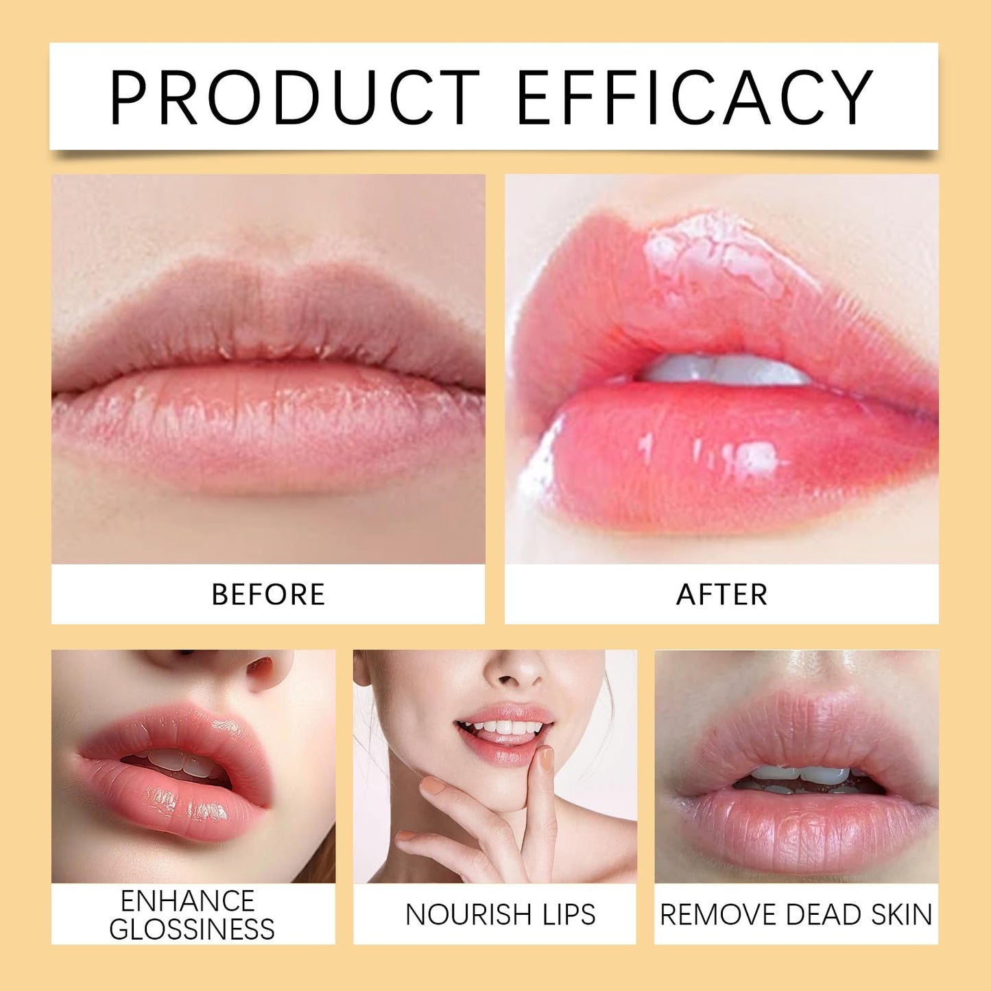 Boxiatil Natural Turmeric Lemon Lip Scrub for Dark Lips, Lemon Lip Exfoliator, Scrub & Nourish Sugar, Turmeric Balm, Fade Lip Lines, 100g (1pcs)
