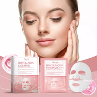 ChicNana Biodance Collagen Mask, Biodance Collagen Mask Overnight Real Deep Bio Collagen Face Mask Collagen Mask Overnight Overnight Face Mask Mask for Face Skin Care (3PCS)