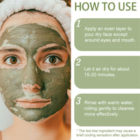 SingHao Recovery Mud Mask,Recovery Face Mask for Sensitive Skin,Recovery Mud Clay Face Mask,Mu/dMask Nourishing Re/lief,Re/lief MudM/ask for Face,Facial Mask for Deeply Cleansing,Re/lief Night Wrapping Cream