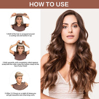 Asheyya 5 Pcs Heatless Blowout Rods Set, Jumbo Flexi Rods for Hair Wrapping and Sleeping at Night