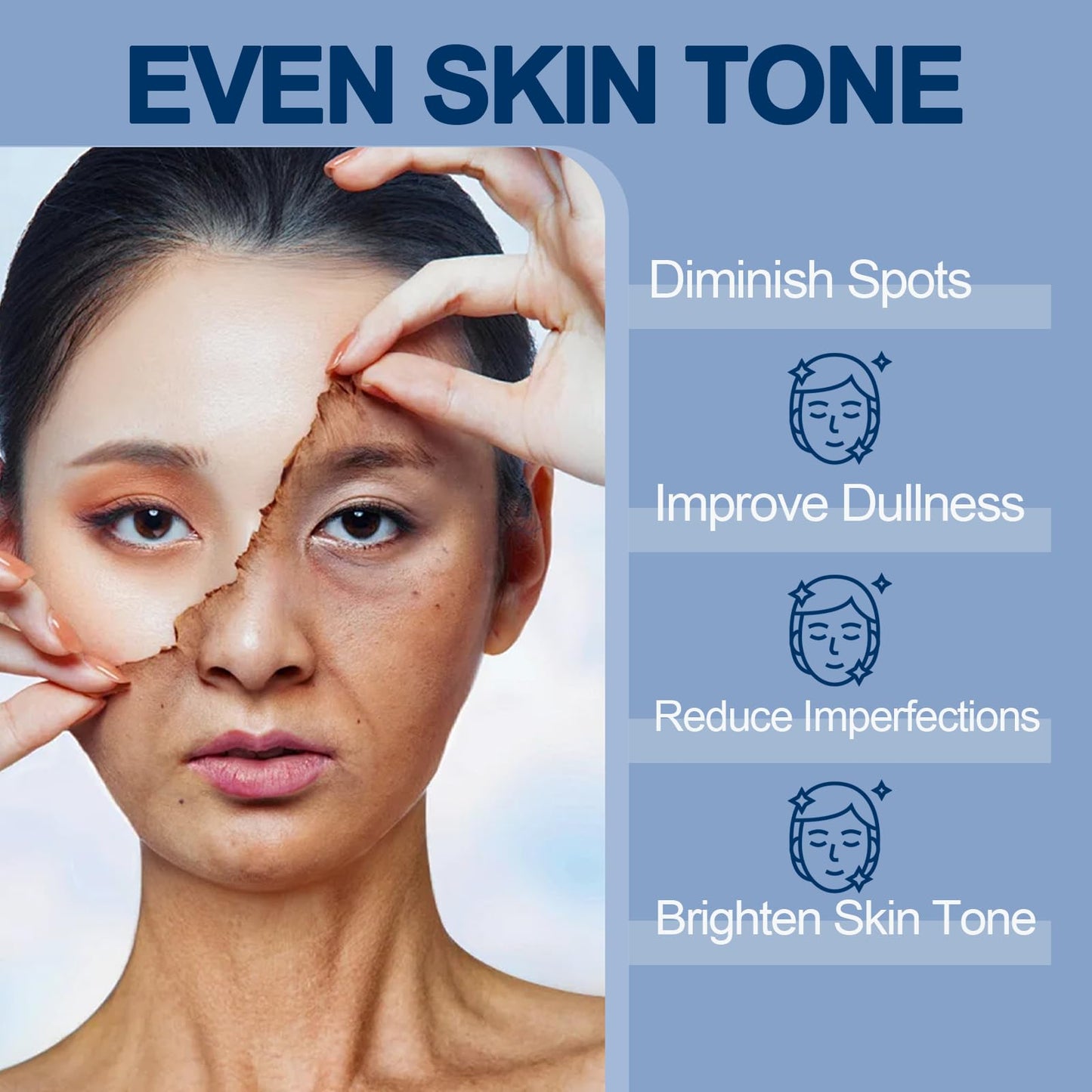 Trendyfave Dark Spot Remover for Face & Body, Dark Spot Corrector Cream with Collagen & Vitamin E, Hyperpigmentation Treatment for Even Skin Tone, Fades Sun Spots, Freckles & Blemishes, Gentle Moisturiser, 50ml
