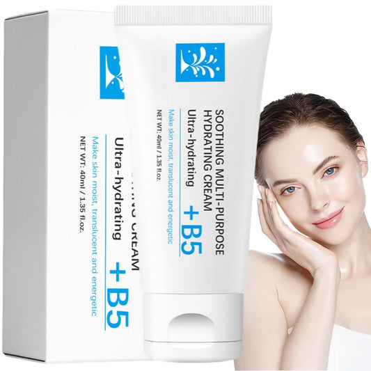 TONISABERY Repair Face Cream,B5 Repairing Balm,Skin Barrier Repair Cream,Anti Redness Moisturiser Cream,Smoothing Skin Repair Cream for Acne and Repair Damage Skin,Multi-Purpose B5 Face Cream for Sensitive Skin