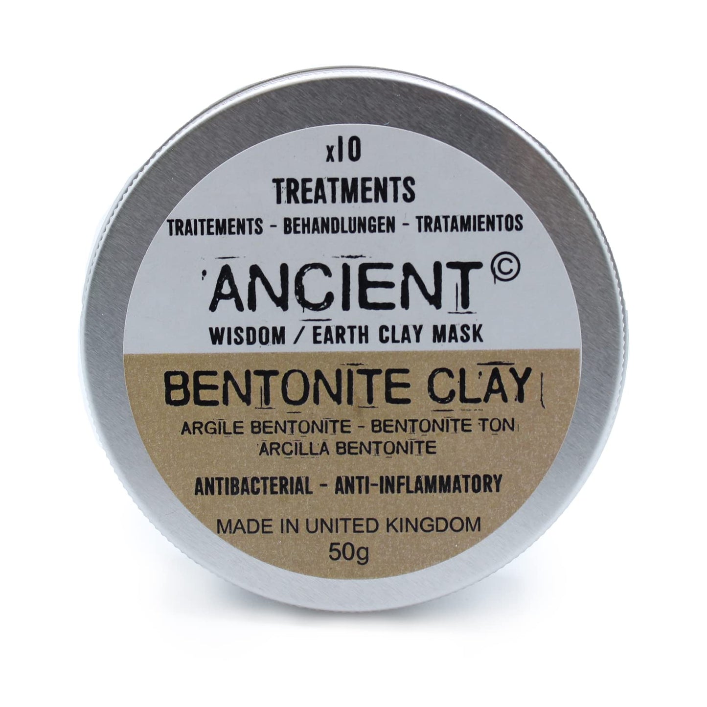 Spa Mud Mask - Natural Clay Powder for Skincare & Beauty, Face mask, Deep Cleansing, Pore Minimizing (Bentonite Clay)