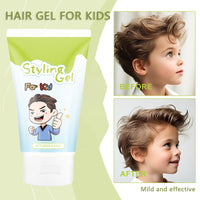 NatrLuxe Kids Styling Gel 100g - Medium-Strong Hold Hair Gel - Long Lasting Fruit Fragrance - For All Hair Styles 3.53oz