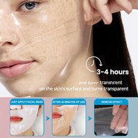 ChicNana Biodance Collagen Mask, Biodance Collagen Mask Overnight Bio Collagen Face Mask Real Deep Overnight Face Mask Collagen Mask Overnight Mask for Face Skin Care (Red 4pc+Blue 4pc)