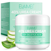 Generic 40% Urea Cream Plus 2% Salicylic Acid - Hyaluronic Acid,Tea Tree,and Aloe Vera Foot Cream Deep Moisturizes Urea Cream for Foot and Hand Maximum Strength - Callus Remover for Cracked Feet, Heels