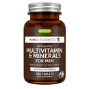 Methylated Men's Multivitamin, MTHFR Supplement with Active B-Vitamins, Enhanced with Lycopene, Zinc & Vitamin D3, Clean Ingredients, Slow Release, Energy & Heart Health, 180 Vegan Tablet