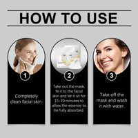 Collagen Face Mask,Deep Collagen Retinol Tension Boost Up Masks,Face Tightening and Lifting Mask for V-Line,Fa/ce Masks Skincare,Deep Coll/agen Anti Wrinkle Lifting Ma/sk,Sheet Mas/k,Chin Lift Ma/sk
