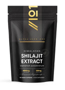ALPHA01 Shilajit Extract 4000mg - High Strength 60% Fulvic Acid (120mg) - Himilayan Shilajit Resin - 90 Vegan Capsules (3 Months Supply) by Alpha01