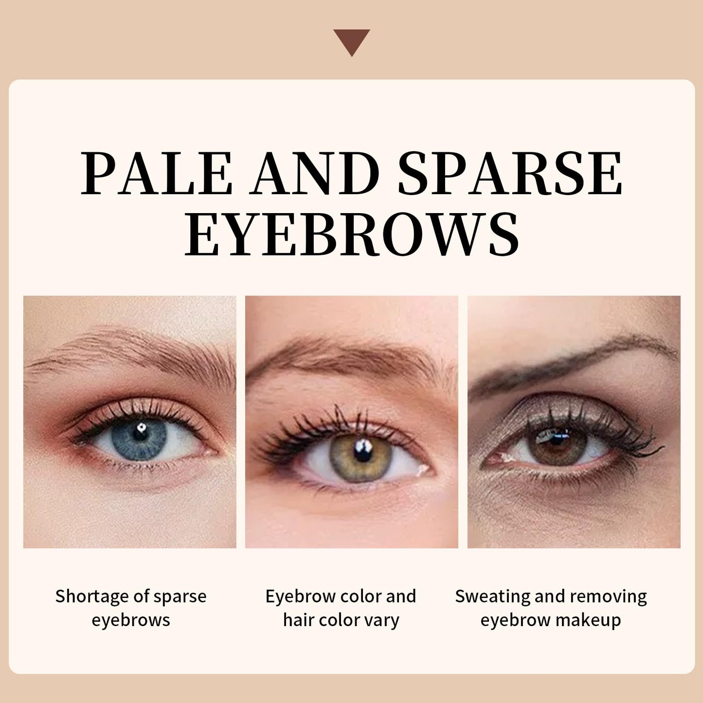 Generic Instant Brow Brush & Dip Kit – Waterproof Angled Eyebrow Brush with Brow Pomade and Brow Gel – Natural Sheglam Eyebrow Look – Beauty Brow Definer for Women, Long-Lasting Brow Makeup Tool