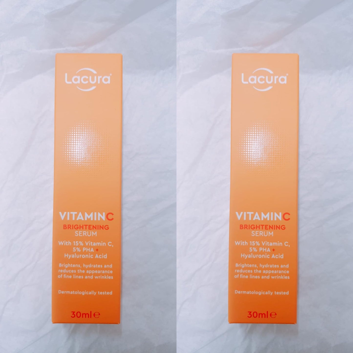 Aldi - Lacura | Vitamin C Brightening Serum | 30mL X 2 PACK