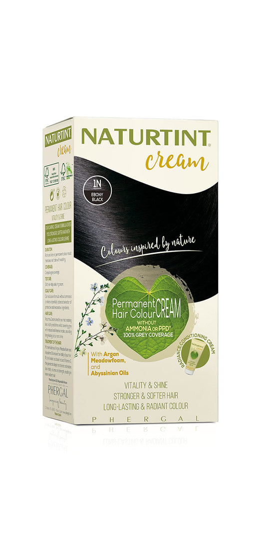 NATURTINT Naturtint Permanent Colour Cream 1N Ebony Black