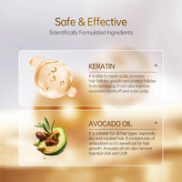 QIEEUMIN Keratin Hair Mask Deep Conditioner Keratin Hair Treatment Mask Collagen Hair Treatment Trengthens Hair Reduce Frizz and Tangles Restores Elasticity and Shine 10pcs