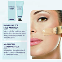 Guegine Body Coverage Perfector, Waterproof Body Makeup, All over Complexion Perfector, Body Foundation Cover Up Makeup Evens out Skin Tone for a Natural Look