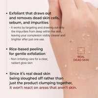 ISBEAUSOLS Rice Ampoule Duo,Exfoliating Face Scrub for Women,Gentle Facial Cleanser with Rice Water & Niacinamide,Hydrating Exfoliating Face Wash,Anti-Aging Facial Scrub for Glowing Skin,Non-Irritating Cleanser