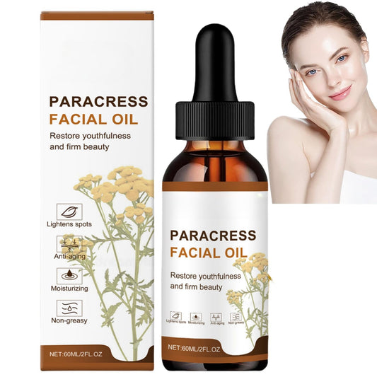 Paracress Facial Oil,Oil for Face,Anti-Aging Fac-e Oi-ls for Wrinkle Reduction,Paracress Facial Oi-l Serum,Essential Oi-ls,Intense Hydration Skin,Brightening Serum,Moisturiser Fac-e,Spot Treatment