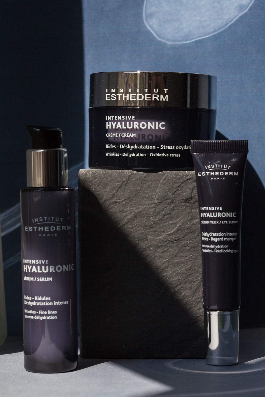 Institut Esthederm Intensive Hyaluronic Acid Moisturiser Hydrating Face Cream Plump Skin and Reduce Fine Lines 50ml