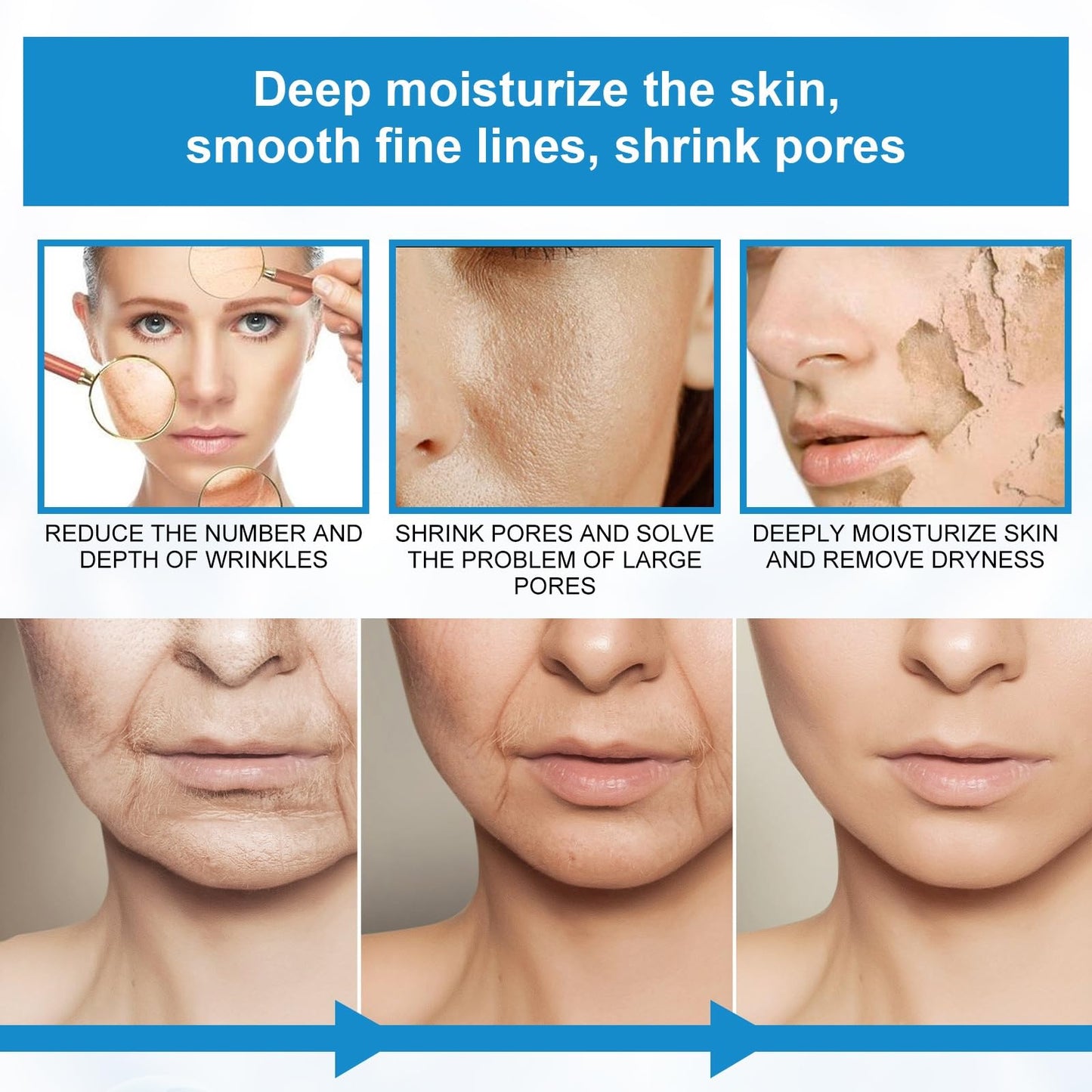 Oumun Hyaluronic Acid Powder,Natural Hyaluronic Acid Powder for Face Skincare,Hyaluronic Aci/d Jelly Mask for Face,Skin Hydr/ating and Moisturising,Water-Soluble,DIY Facial Serum,Hydr/ation Smooths Wrinkles