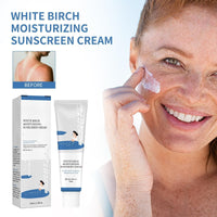 OunTechGlory Sunscreen SPF50 Face - Centella Sunscreen - Birch Juice Moisturizing Sun Cream - PA++++ Formula, Strong UV Protection, Face Essential
