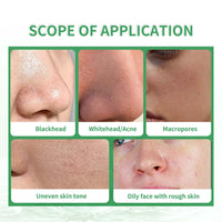 QIEEUMIN Green Tomato Clay Mask Pore Cleanser Pore Purifying with 49% Green Tomato Extract Moisturising Water Locking Antioxidant Sebum & Clogged Pore Care Exfoliation Fragrance-Free 120g