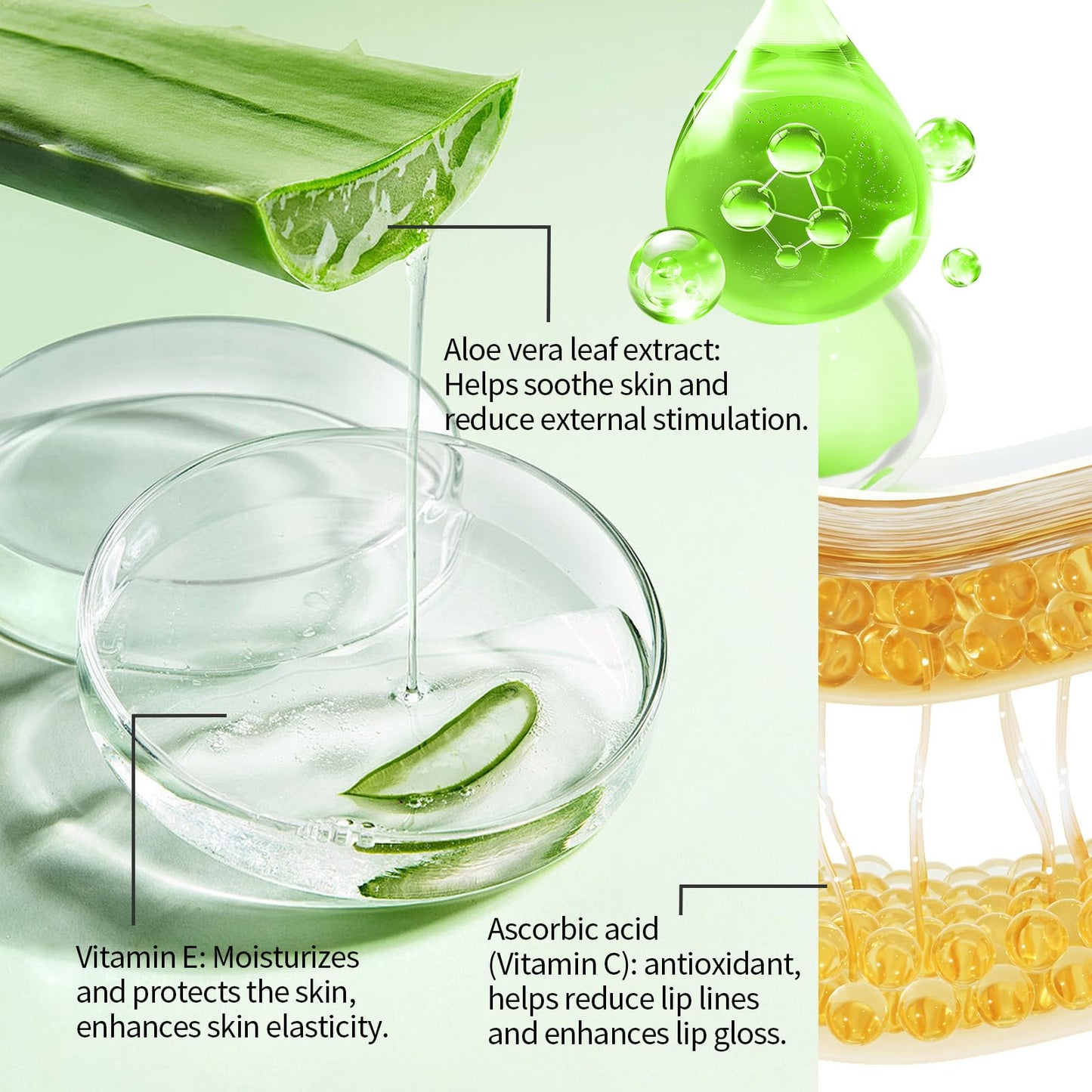 ISBEAUSOLS Aloe Vera Face Mask Set - 14PCS Aloe Skin Care Sets & Kits - Eye Mask, Lip Mask, Foot Mask, Face Mask - Eye Masks Skincare - Lip Care Set - Spa Sets for Women Gifts - Foot Care Kit for Teenage Girls