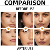 Yoowan 3Pcs Cc Red Correct Cream,Cc Cream Foundation,C-c Cre-am Tinted Moisturiser,C-c Cre-Am Colour Correcting,Spf 25,Colour Changing Foundation,Cover Up Blemish(Purple+Green+Transparent)