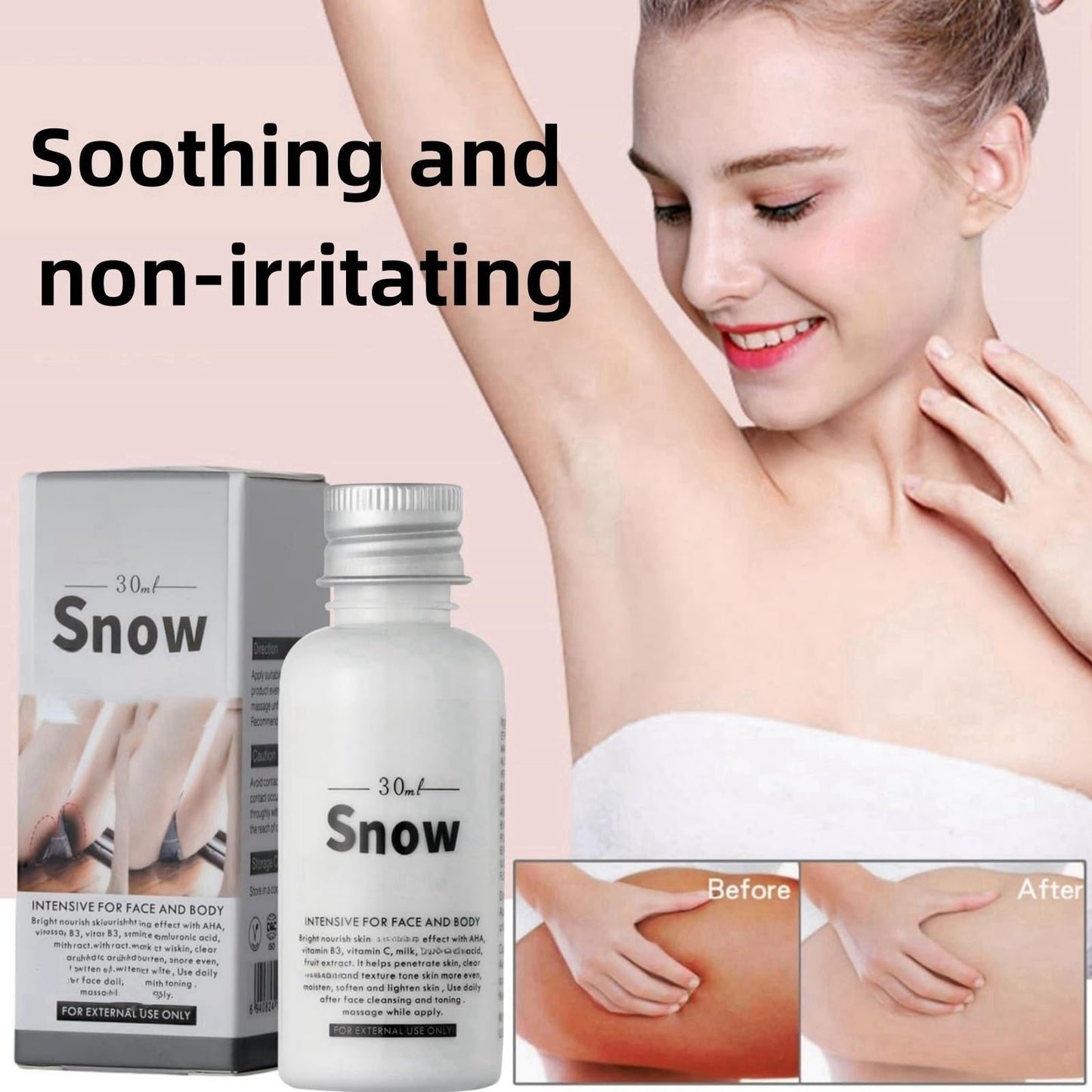 Yoowan Skin Bleaching Cream,Skin Lightening Cream,Intimate Lightening Cre-Am,Effective Brightening Of Flesh,Deep Hydration And Reduces Flesh Dullness,Soothing,For Underarms,Inner Thighs,Knees,And Elbows