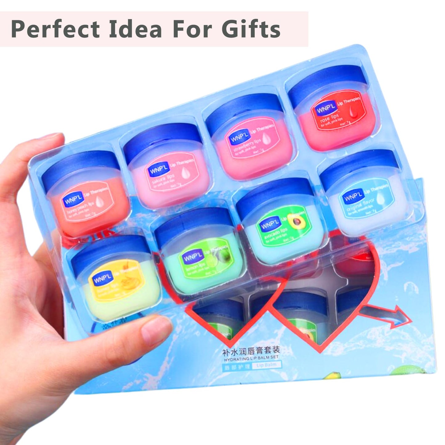 Angivlga Lip Balm Multipack - 8 Pcs MINI Lip Balms Lip Mask Gifts For Women, Men Teenage Girls - Lipbalm Lip Repair Moisturizer Lip Lightening For Dark Lips Dry Lips Treatment Skin Care Sets & Kits
