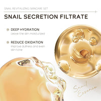 TBeautfave Skincare Gift Set for Teenage Girls, Snail Skin Care Sets & Kits, Moisturizing Skincare Sets, Pamper Sets for Women Gifts, Hydrating & Nourishing