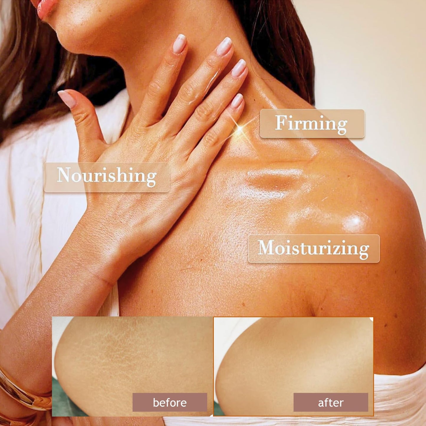 Magic Firming Body Oil, Magic Luxury Body Oil With Lavender & Rosehip, Skin Tightening & Hydrating Body Oils For Arms, Thighs & Abdomen,Lightweight, Non-Greasy Moisturiser For Silky Smooth Skin