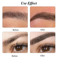 wimony Eyebrow Tint Kit,2-In-1 Eye Brow Tint Kits,Lash Tint Kit,Lasting for 6 Weeks Diy Hair Dying for Salon(7ml Black)
