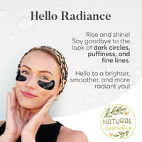 BLOOMORA Under Eye Gel Patches - Snail Mucin Under Eye Patches for Puffy Eyes & Dark Circles - Hyaluronic Acid + Collagen Gel Pads for Reducing Appearance of Puffiness & Hydration - 30 Pairs