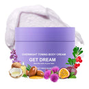 Overnight Toning Whip - Firming Cream for Loose Skin - Skin Tightening Cream For Face & Body - Skin Firming Body Cream - Overnight Toning Whip Body Lotion - Skin Tightening Cream for Face & Body