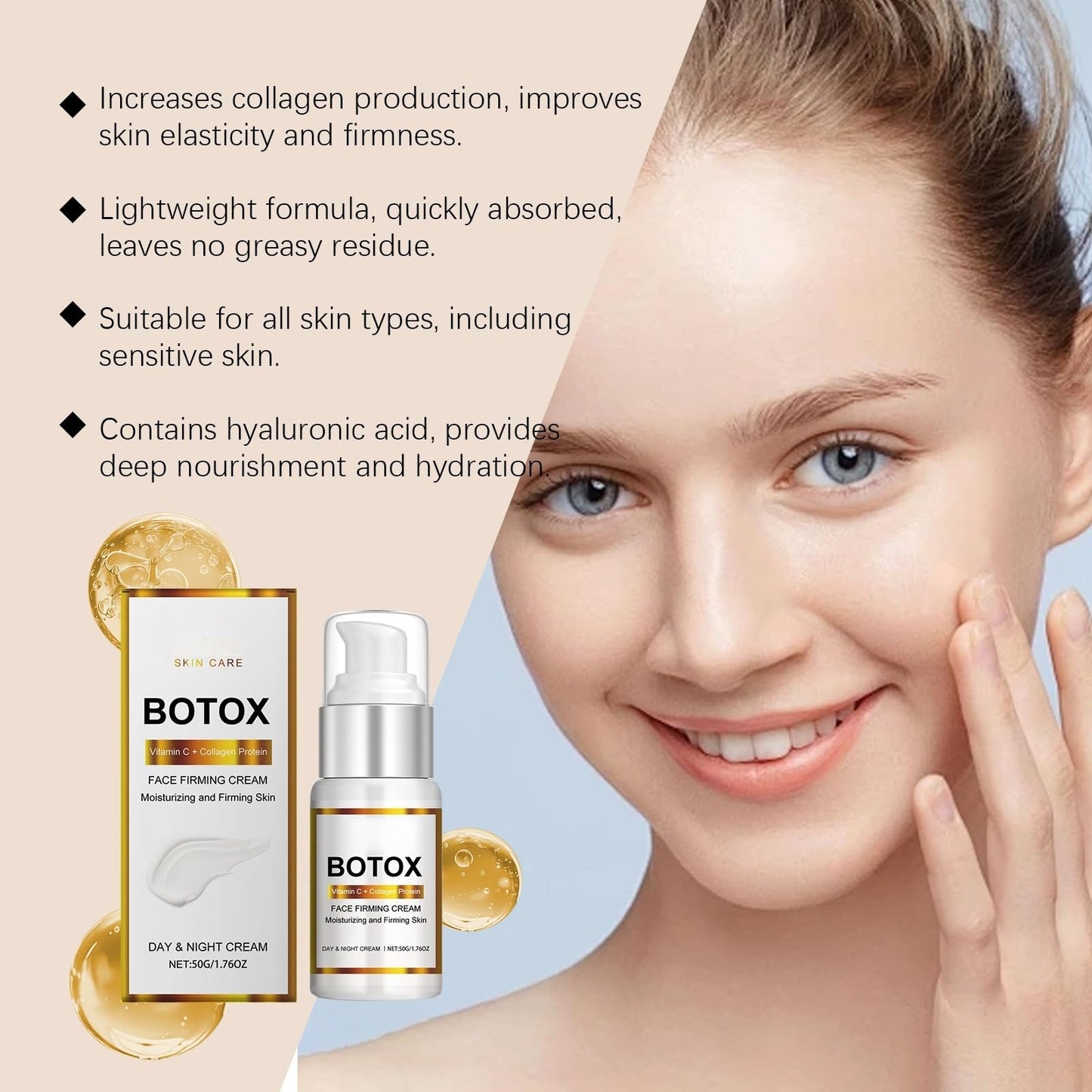 Siyinzu Boto Cream with Retinol,Skin Tightening Cream for Face,Anti Wrinkle Face Cream,Instant Face Lift Wrinkle Crea/m,Ski/n Cre/am for Loose Ski/n,Sk/in Smoothing Cr/eam,S/kin Firming C/ream Serum for Women