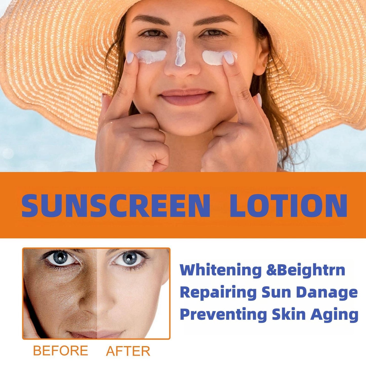 TONISABERY Sun Cream SPF 90,Face Sunscreen,Suncream for High Sun Protection SPF 90 Face Moisturiser,Hydrating Sunscreen Lotion,Waterproof Sun Cream Against UVA & UVB,Powerful Sun Lotion Sunscreen for Daily Use