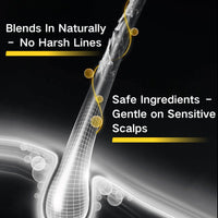 SHEBEEDO Safe and Convenient Hair Dye Comb, 2 in 1 Instant Black Hair Colour Root Touch-Up Stick with Comb Applicator for Gray Coverage,Safe and Convenient Portable Hair Dye Brush Applicator for Women & Men