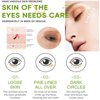 Hydrating Eye Cream, 98 Percent Aloe Vera Moisturiser Under Eye Cream for Dark Circles and Puffy Eyes, Repairing Tightening Reducing of Wrinkle Fine Lines, Makes Skin Around Your Eyes Smooth & Shinny