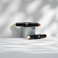 W7 Contour Stick - Double-Ended Creamy Contour & Highlight Makeup - Bronze, Shape & Define - Natural