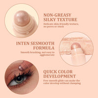 Eyeshadow Stick,Multi-functional Eyeshadow Pencil with Four Colour,Cream Eye Shadow for Older Women Long-Lasting,Waterproof&Sweat-Resistant,Eyeshadow Crayon Perfect for Eyeliner&Eye Makeup