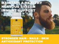 MetaSuperfoods Biotin Hair Growth Vitamins 12,000mcg | 180 High Strength Biotin Supplement | Selenium Zinc & VIT C Complex D - Biotin Tablets | 6 Months Supply Vegan