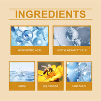 Ruojiar Bee Venom Wrinkle Removal Cream,Face Cream for Women,Bee Venom Anti-Wrinkle Cream,Skin Firming Cream,Bee Venom Skin Treatment Cream,Anti Wrinkle Firming Multi Purpose Cream,Skin Tightening Cream