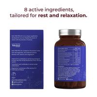 fabÜ R&R Relax - Botanical Relaxation Supplement with Vitamins and Magnesium with Ashwagandha and Lemon Balm Extract (60 Capsules)