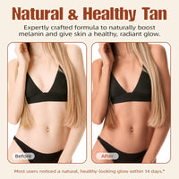 Buyourtaste Sunless Tanning Drops, Dolce Tan Love Drop, Drinkable Self Tannings Drops, Naturally Boost Melanin, Enhancing Your Natural Skin Tone for a Genuine, Sun-Kissed Glow, Without Sun Damage