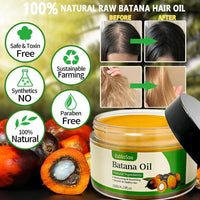 Lxitian 100% Natural Raw Batana Oil for Hair Growth, Dr. Sebi Hair Oil from Honduras, Pure Nourishment Organic, Prevent Hair Loss,Eliminates Split Ends Moisturize Scalp,Restore Hair Masks for Dry Damaged Hair