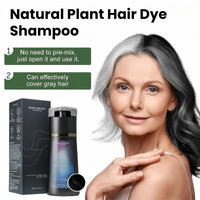 Polar Hair Dye Shampoo,Hair Care Instant Dye Shampoo,Black Shampoo for Grey Hair,Hair Color for Women,3 in 1 Instant Hair Dye Shampoo,Anti Grey Shampoo,Hair Colour Shampoo,Temporary Hair Dye(Black)