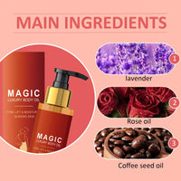 Shengqialun Magic Luxury Body Oil - Magic Firming Body Oil For Saggy Skin - Enhance Elasticity & Reduce Fine Lines For Women- Ideal For Hydrating & Firming
