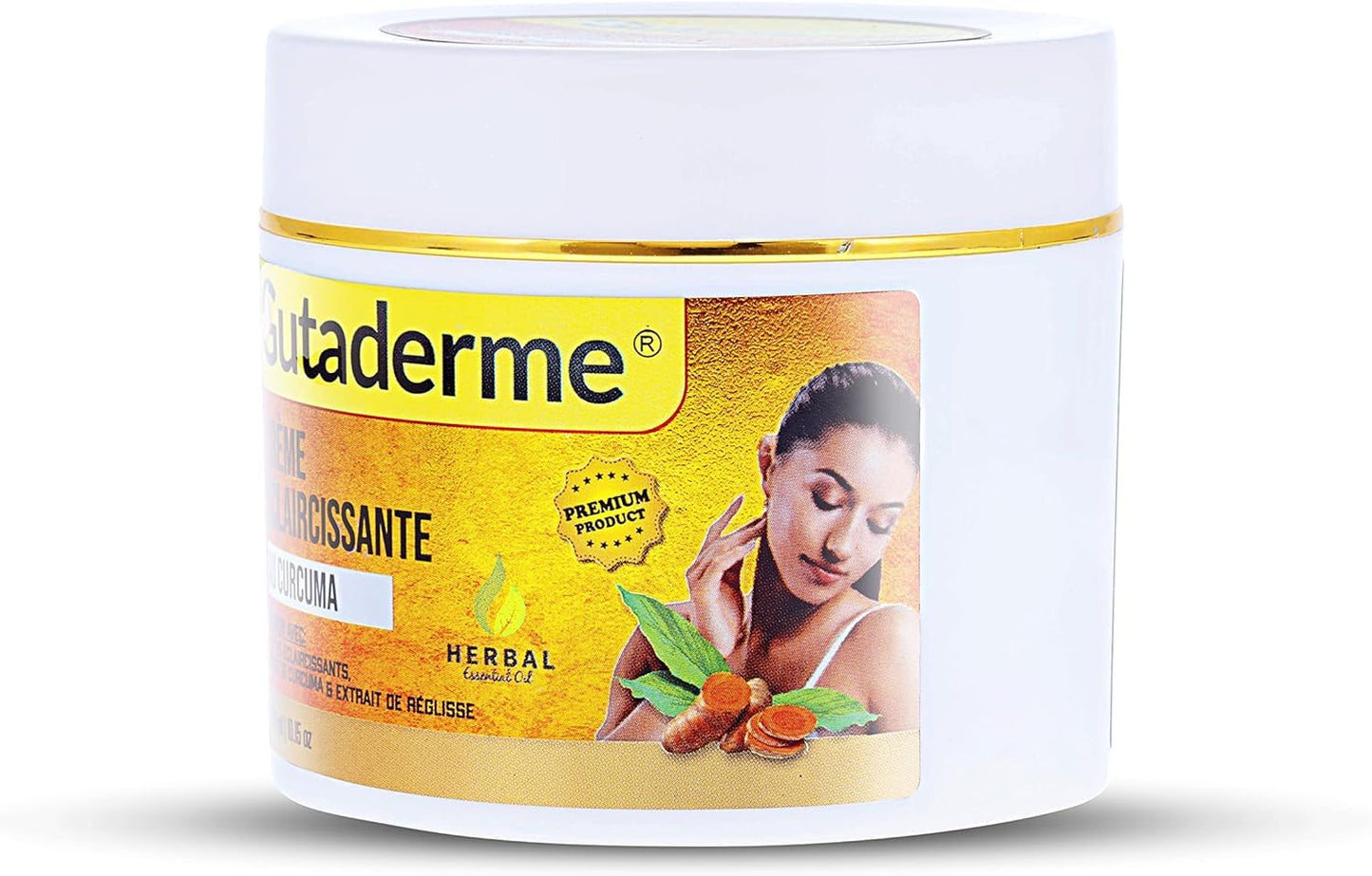 Liberto Turmeric Skin Brightening Face Cream Provides Skin Brighten, Smoothen, Soft & Clean (Pack of 1, 300 ml)