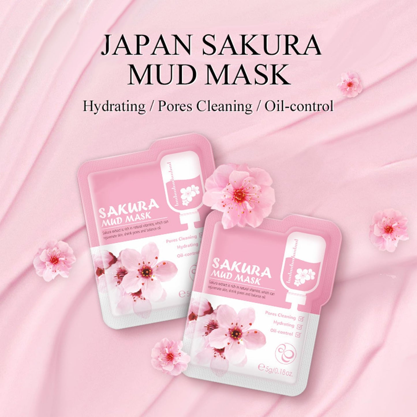 Skin Care For Teenage Girls,Cherry Blossom Skincare Sets Teen Skincare Set, Pamper Sets For Women Gifts,Skin Care Sets & Kits Face Serum,Face Cream,Sleep Mask,Eye Mask,Mud Mask,Lip Mask (SetA)